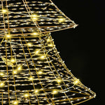HKH Árvore de Natal com 240 LED em PET - Branco Quente