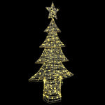 HKH Árvore de Natal com 240 LED em PET - Branco Quente
