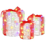 HKH Conjunto de 3 Presentes Decorativos - Colorido