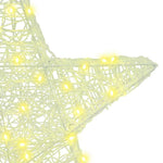 HKH Estrela 3d com 50 LED em Acrílo - Branco Quente