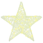 HKH Estrela 3d com 50 LED em Acrílo - Branco Quente