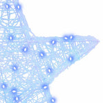 HKH Estrela 3d com 50 LED em Acrílo - Azul