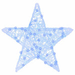 HKH Estrela 3d com 50 LED em Acrílo - Azul