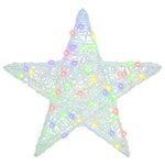 HKH Estrela 3d com 50 LED em Acrílo - Colorido