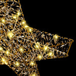HKH Estrela 3d com 50 LED em PET - Branco Quente