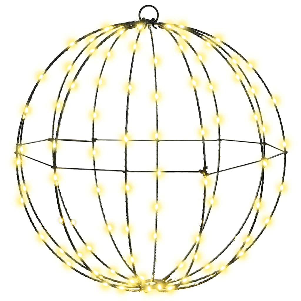 HKH Bola com 120 LED em Metal - Branco Quente