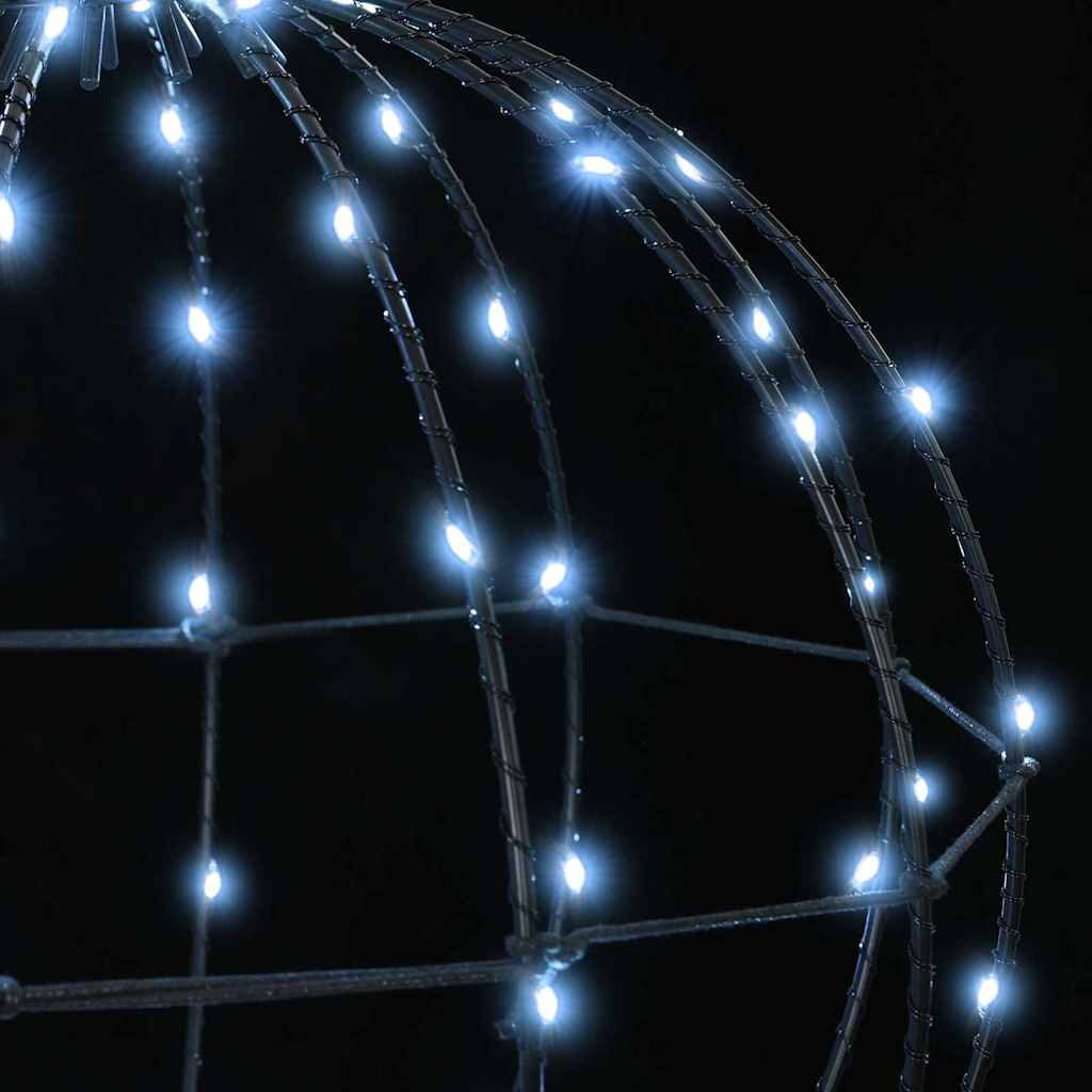 HKH Bola com 96 LED em Metal - Branco Frio