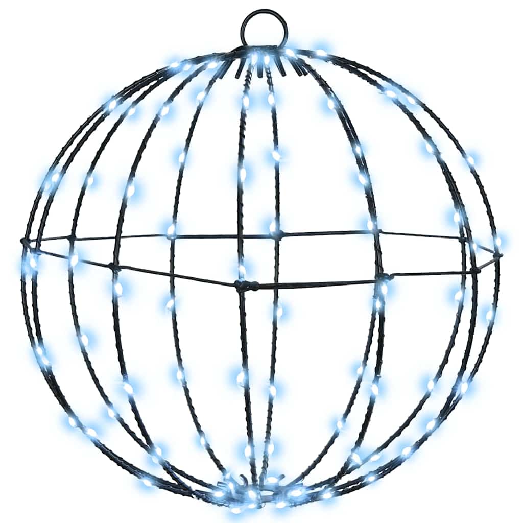 HKH Bola com 96 LED em Metal - Branco Frio