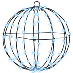 HKH Bola com 96 LED em Metal - Branco Frio