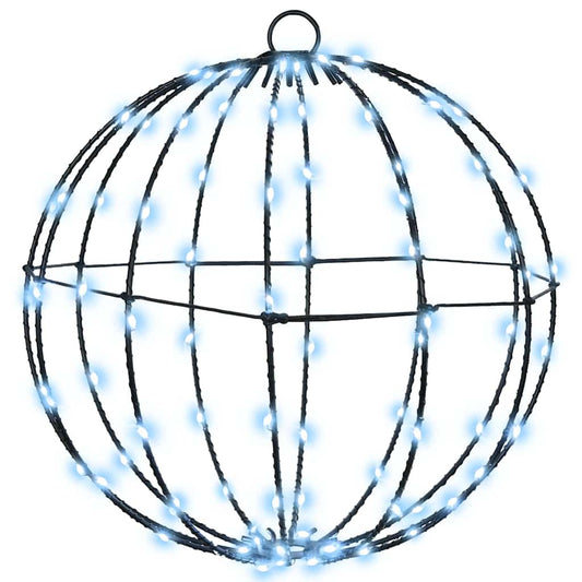 HKH Bola com 96 LED em Metal - Branco Frio
