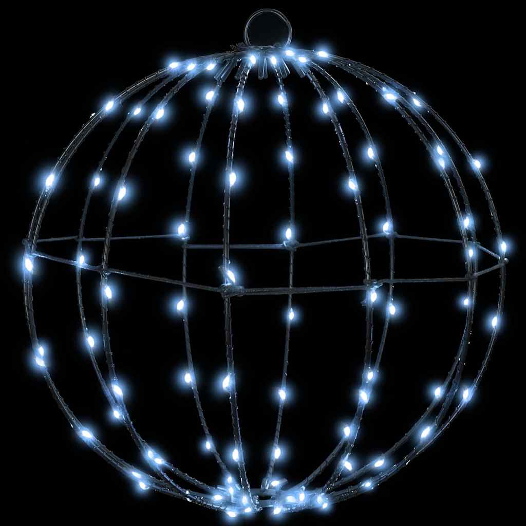 HKH Bola com 96 LED em Metal - Branco Frio