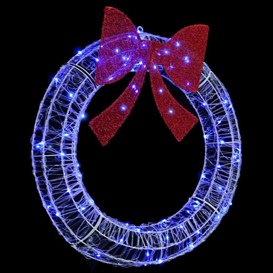 HKH Guirlanda com Luzes de Tira LED em Acrílo - Azul