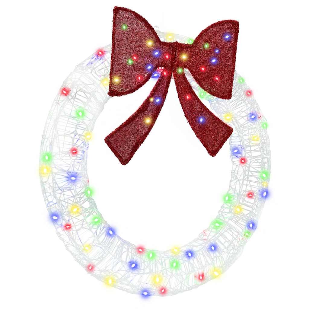 HKH Guirnalda con Luces de Tira LED de Acrílico - Colorido