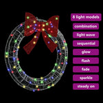 HKH Guirlanda com Luzes de Tira LED em Acrílo - Colorido