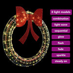 HKH Guirlanda com 150 LED em PET - Branco Quente