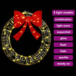 HKH Guirlanda com 60 LED em PET - Branco Quente