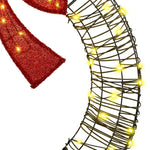 HKH Guirlanda com 80 LED em Vime - Branco Quente