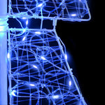 HKH Árvore de Natal com 100 LED em Acrílo - Azul
