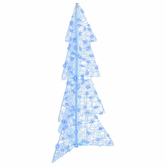 HKH Árvore de Natal com 100 LED em Acrílo - Azul