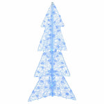 HKH Árvore de Natal com 100 LED em Acrílo - Azul