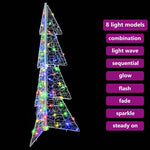 HKH Árvore de Natal com 100 LED em Acrílo - Colorido