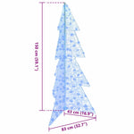 HKH Árvore de Natal com 160 LED em Acrílo - Azul