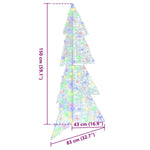 HKH Árvore de Natal com 160 LED em Acrílo - Colorido
