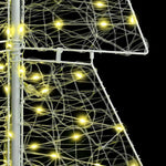 HKH Árvore de Natal com 240 LED em Acrílo - Branco Quente