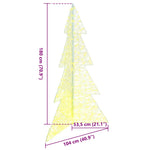 HKH Árvore de Natal com 240 LED em Acrílo - Branco Quente