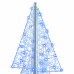HKH Árvore de Natal com 240 LED em Acrílo - Azul