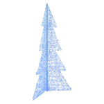 HKH Árvore de Natal com 240 LED em Acrílo - Azul