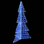HKH Árvore de Natal com 240 LED em Acrílo - Azul