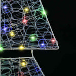 HKH Árvore de Natal com 240 LED em Acrílo - Colorido
