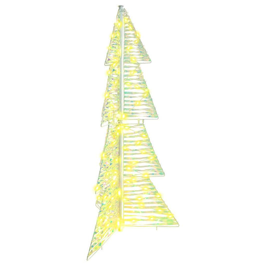 HKH Árvore de Natal com 100 LED em PET - Branco Quente