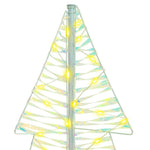 HKH Árvore de Natal com 160 LED em PET - Branco Quente