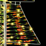 HKH Árvore de Natal com 160 LED em PET - Branco Quente