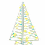 HKH Árvore de Natal com 240 LED em PET - Branco Quente