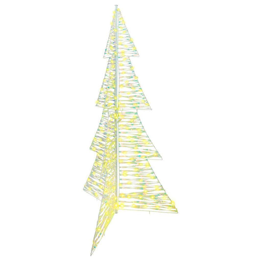 HKH Árvore de Natal com 240 LED em PET - Branco Quente