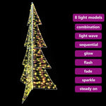 HKH Árvore de Natal com 240 LED em PET - Branco Quente
