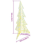 HKH Árvore de Natal com 240 LED em PET - Branco Quente