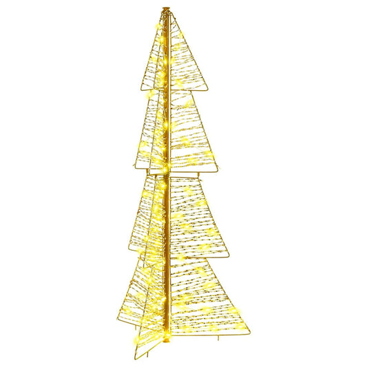 HKH Árvore de Natal com 100 LED em PET - Branco Quente