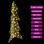 HKH Árvore de Natal com 100 LED em PET - Branco Quente
