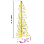 HKH Árvore de Natal com 100 LED em PET - Branco Quente