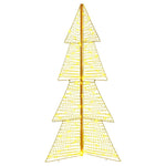 HKH Árvore de Natal com 160 LED em PET - Branco Quente