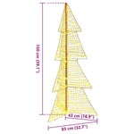 HKH Árvore de Natal com 160 LED em PET - Branco Quente