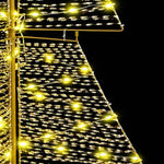 HKH Árvore de Natal com 240 LED em PET - Branco Quente