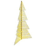 HKH Árvore de Natal com 240 LED em PET - Branco Quente