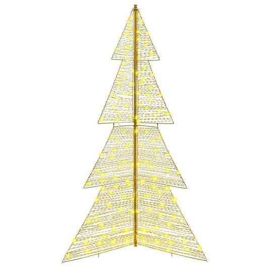 HKH Árvore de Natal com 240 LED em PET - Branco Quente