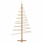 HKH Árvore de Natal de Madeira com Suporte Castanho em Bambu