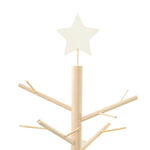 HKH Árvore de Natal de Madeira com Suporte - Natural
